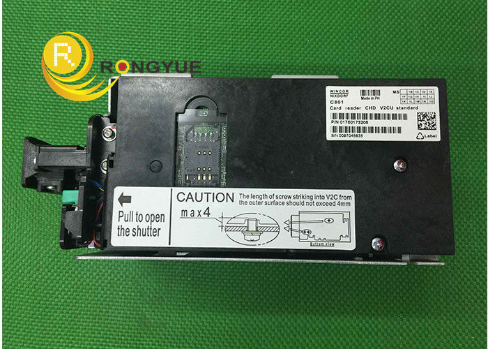 Black Wincor ATM Parts Nixdorf V2CU Cardreader CHD USB Standard 01750173205