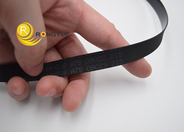 Plastic Black ATM Parts Wincor V Module Flat Belt 1750041251 CE Approved