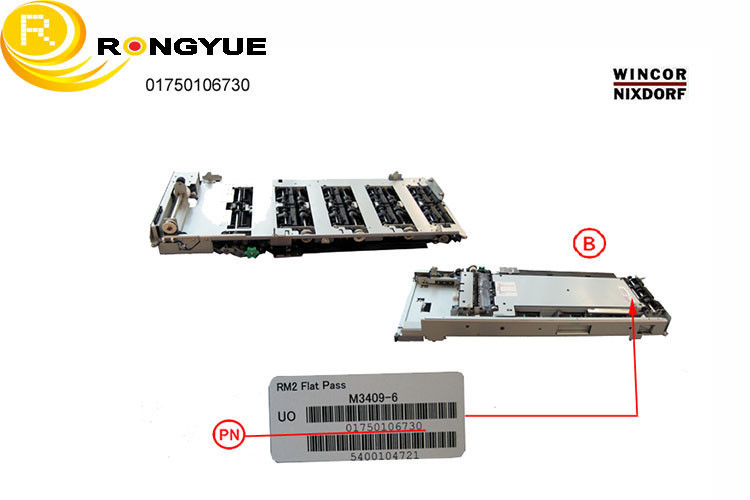 Wincor RM2 Note Transport Flat 1750106730 For RongYue ATM Machine